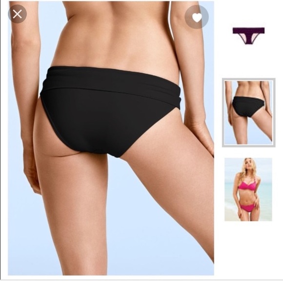 foldover bikini bottom victoria's secret